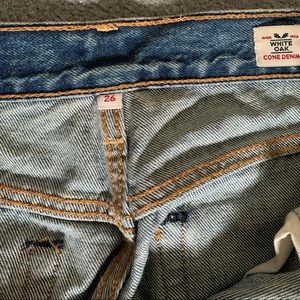 Levi’s wedgie white oak denim perfect condition 26